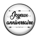 Cabochon Résine - joyeux anniversaire