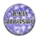Cabochon Résine - joyeux anniversaire