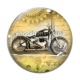 Cabochon Verre - moto