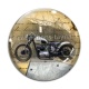 Cabochon Verre - moto