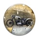 Cabochon Verre - moto