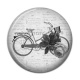 Cabochon Résine - vélo