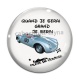 Cabochon Verre - quand je serai grand je serai pilote de course