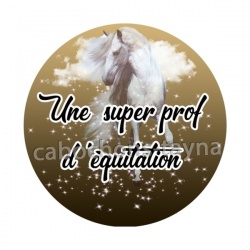 une super prof d'équitation