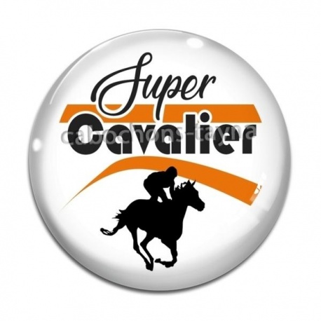 Cabochon Verre - super cavalier