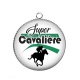 Pendentif Cabochon Argent - super cavalière