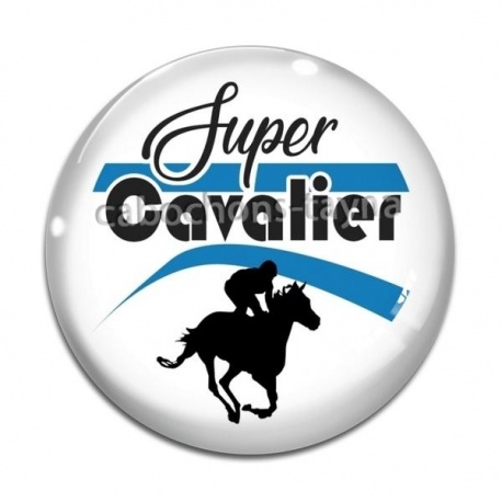 Cabochon Verre - super cavalier
