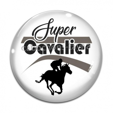 Cabochon Verre - super cavalier