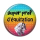 Cabochon Résine - super prof d'équitation