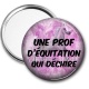 Miroir de poche - une prof d'équitation qui déchire