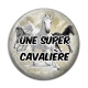 Cabochon Résine - une super cavalière