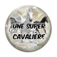 Cabochon Verre - une super cavalière