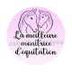 la meilleure monitrice d'équitation