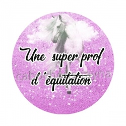 une super prof d'équitation