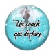 Cabochon Verre - une coach qui déchire