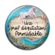 Cabochon Résine - une prof d'équitation formidable