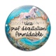 Cabochon Verre - une prof d'équitation formidable