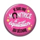 Cabochon Résine - je suis une monitrice d'équitation qui déchire