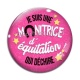 Cabochon Verre - je suis une monitrice d'équitation qui déchire