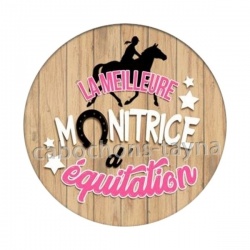 la meilleure monitrice d'équitation