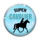 Cabochon Verre - super cavalier