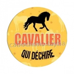 cavalier qui déchire