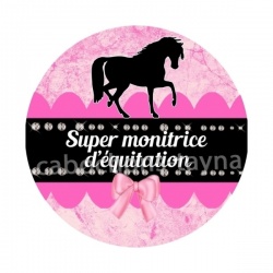 super monitrice d'équitation