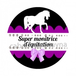 super monitrice d'équitation