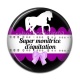 Cabochon Résine - super monitrice d'équitation