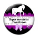 Cabochon Verre - super monitrice d'équitation