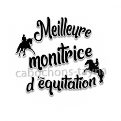 meilleure monitrice d'équitation