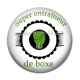 Cabochon Résine - super entraineur de boxe