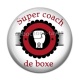 Cabochon Résine - super coach de boxe