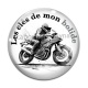 Cabochon Verre - les clés de mon bolide