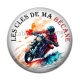 Cabochon Résine - les clés de ma bécane