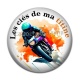 Cabochon Résine - les clés de ma titine