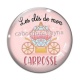 Cabochon Verre - les clés de mon carrosse