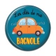 Cabochon Résine - les clés de ma bagnole