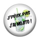 Cabochon Résine - j'peux pas j'ai mojito