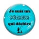 Cabochon Verre - je suis un pêcheur qui déchire