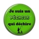 Cabochon Résine - je suis un pêcheur qui déchire