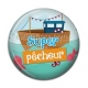 Cabochon Résine - super pêcheur