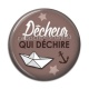 Cabochon Résine - pêcheur qui déchire