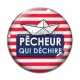 Cabochon Verre - pêcheur qui déchire