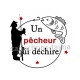 unpêcheur qui déchire