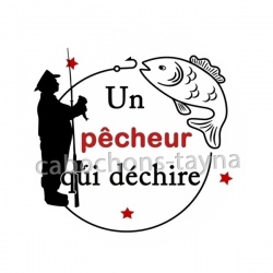 unpêcheur qui déchire