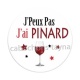 j'peux pas j'ai pinard