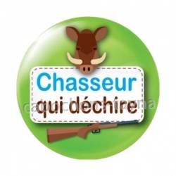 chasseur qui déchire