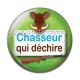 Cabochon Résine - chasseur qui déchire