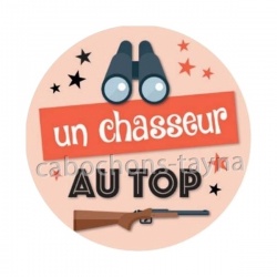 un chasseur au top